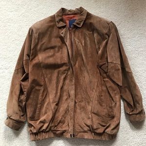 Mark Shale Jackets Coats Mark Shale Vintage Brown Suede Field Style Coat Poshmark
